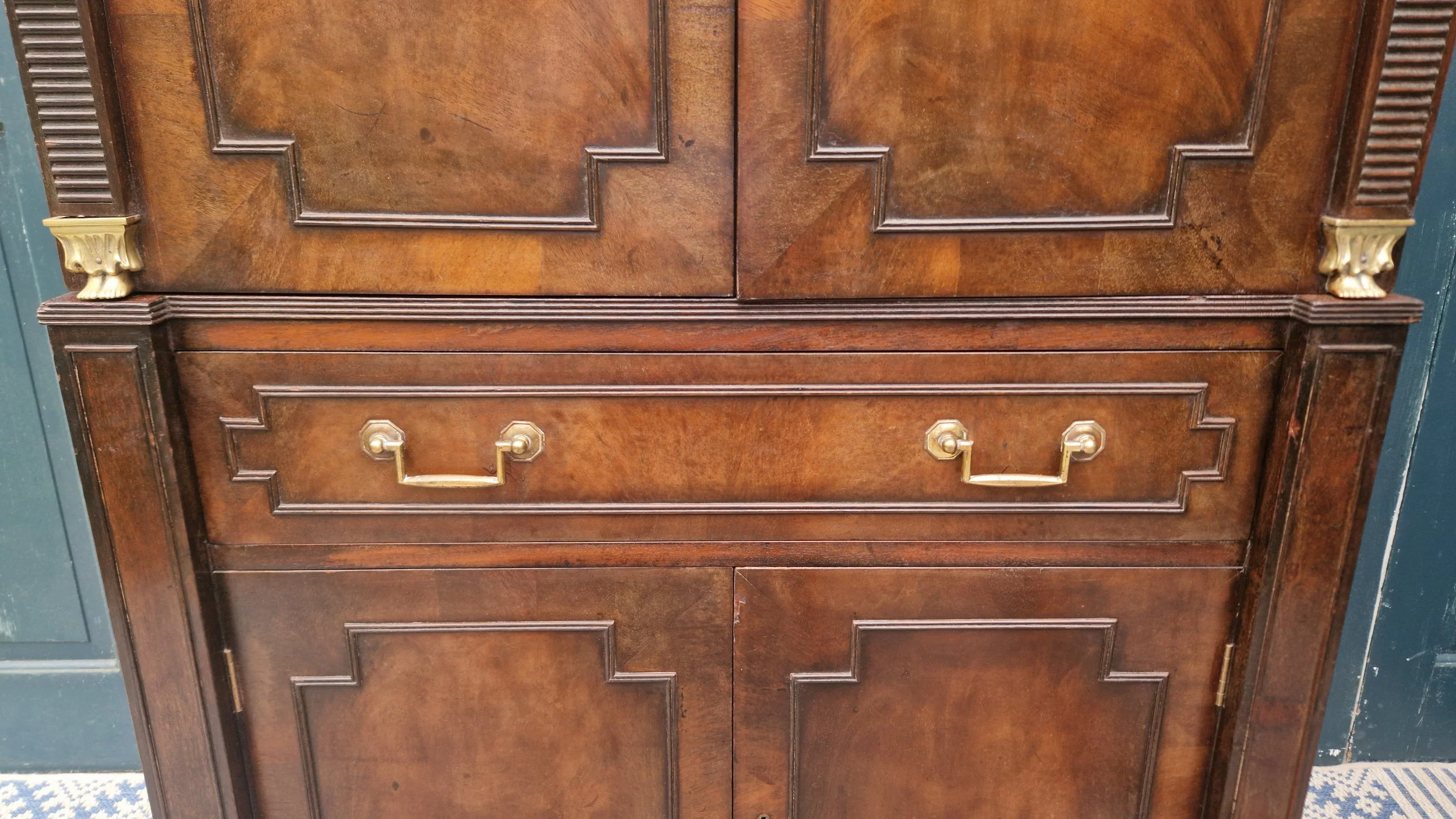 Egyptian revival Mahogany cabinet 6.jpg