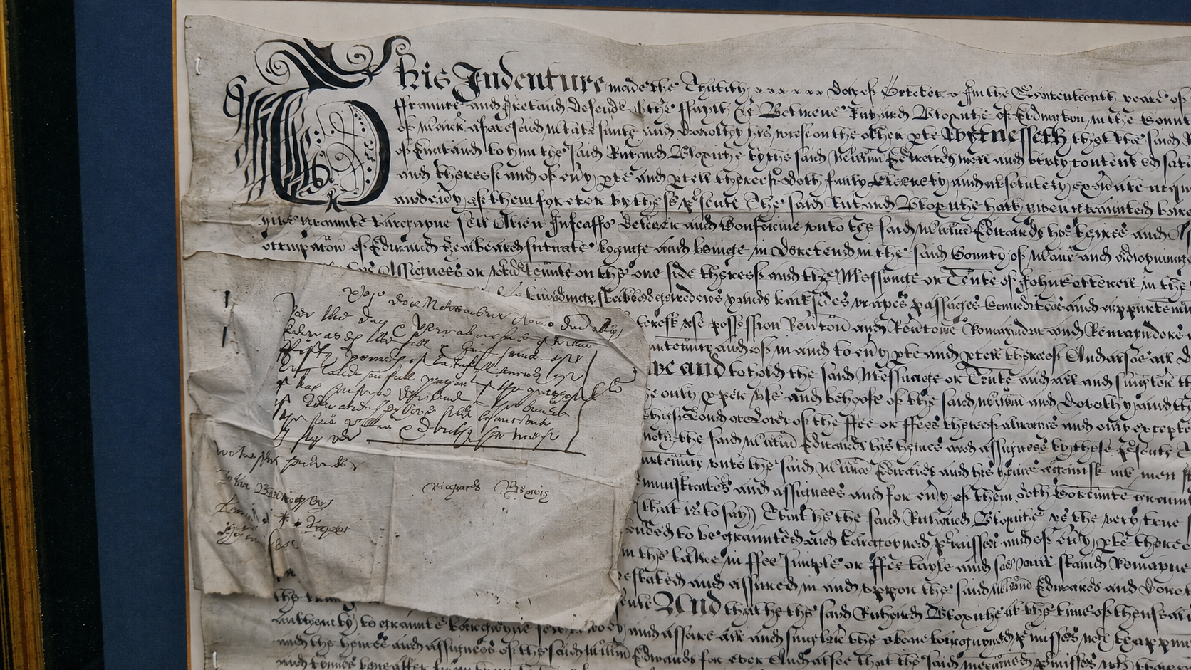 Antique 16th 17th century indenture 4.png
