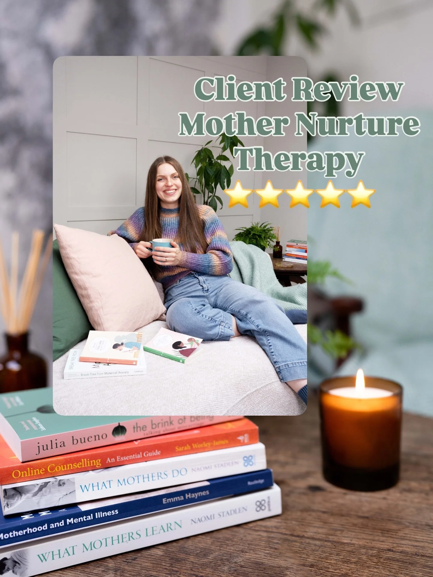 5⭐️ google review from @mother.nurture.therapy 

&ldquo;I can&rsquo;t recommend Jodie enough. I worked with her to get new brand photos for my small business. I am so pleased with the results. 

Jodie really took the time to understand my business an