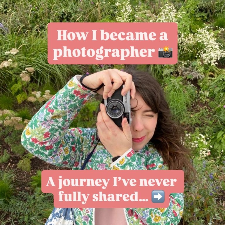 I became a photographer long before I realised it ⬇️
 A-Level photography projects turned into a passion&hellip; then I discovered my Great Grandad was a portrait &amp; wedding photographer, and everything clicked (excuse the pun!) 📸

From creating 