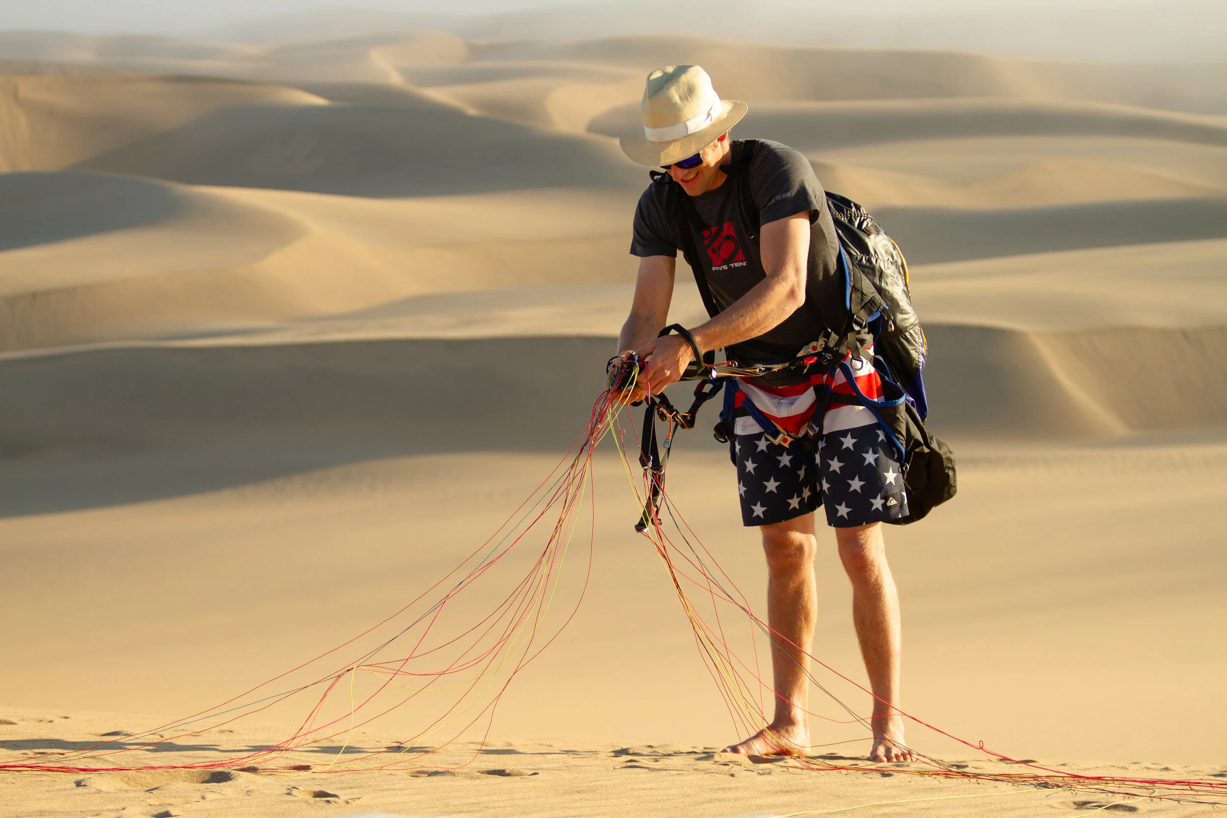 Paragliding, Skeleton Coast, Namibia