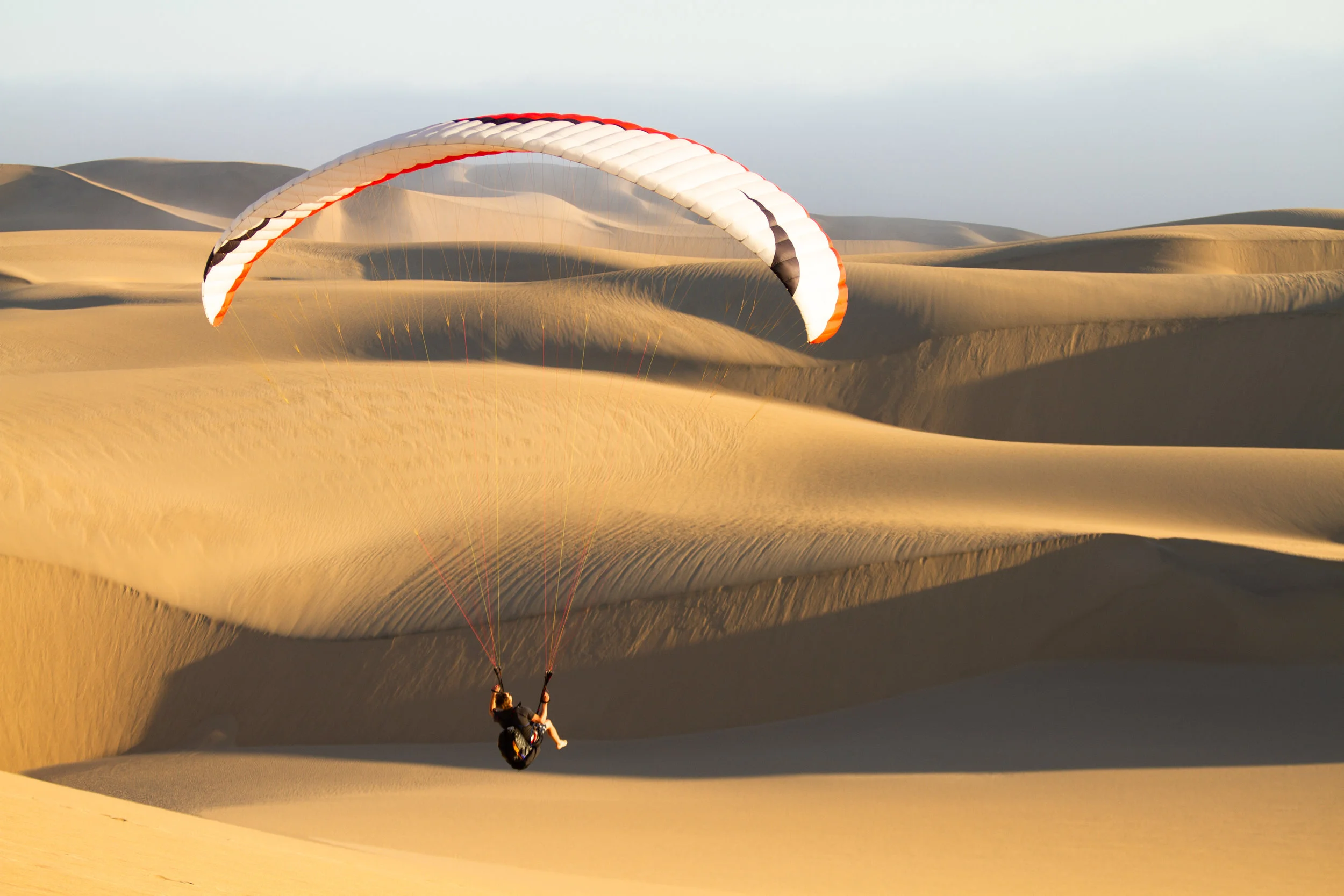 Paragliding, Skeleton Coast, Namibia
