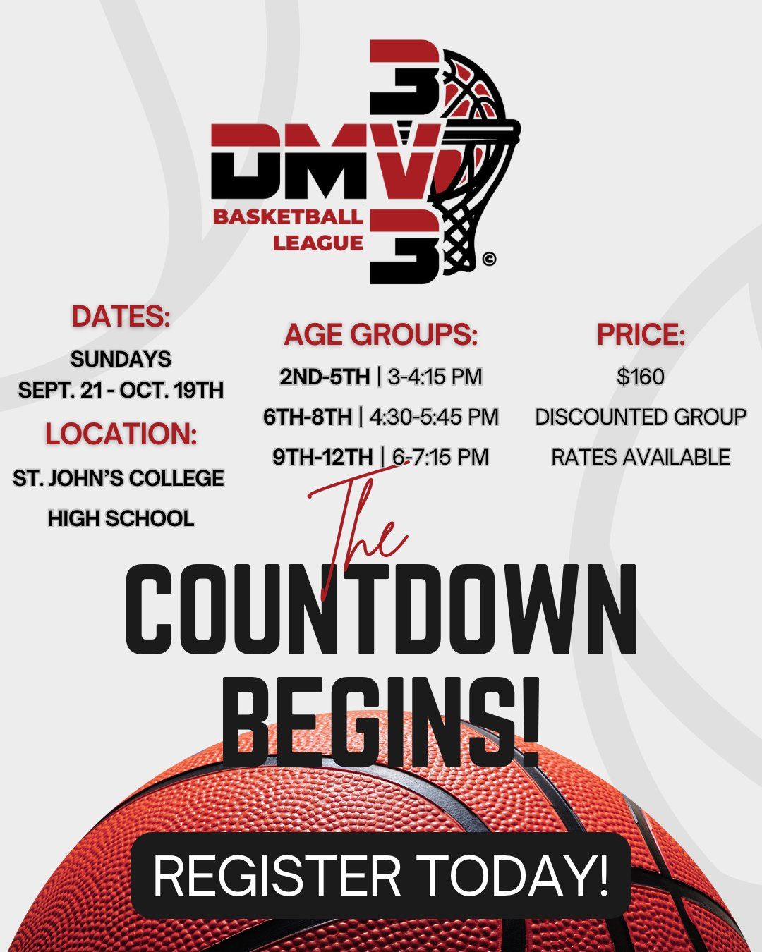 DMV 3v3 League - 6th-8th Grade