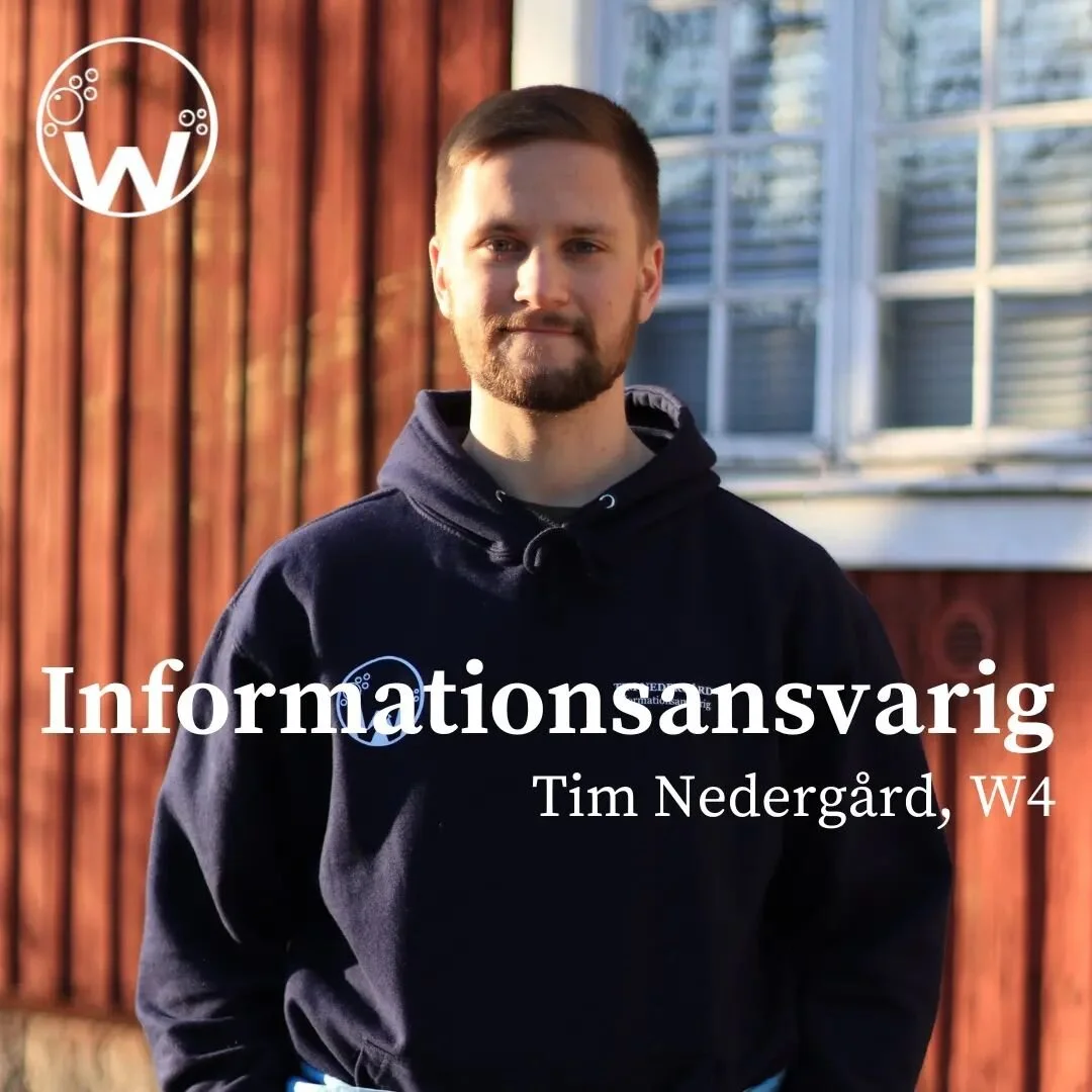 Sista styrelseposten att presenteras &auml;r informationsansvarig. H&auml;r kan ni l&auml;sa vad Tim som sitter p&aring; posten nu tycker! S&ouml;k denna post eller en annan i l&auml;nken i bion!