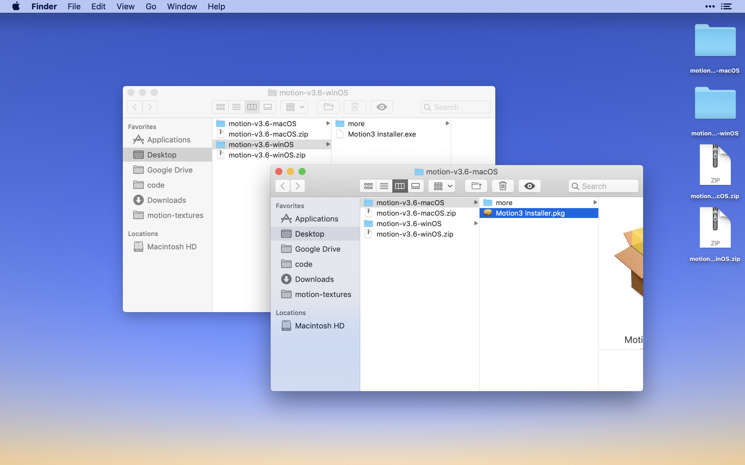 launch installer