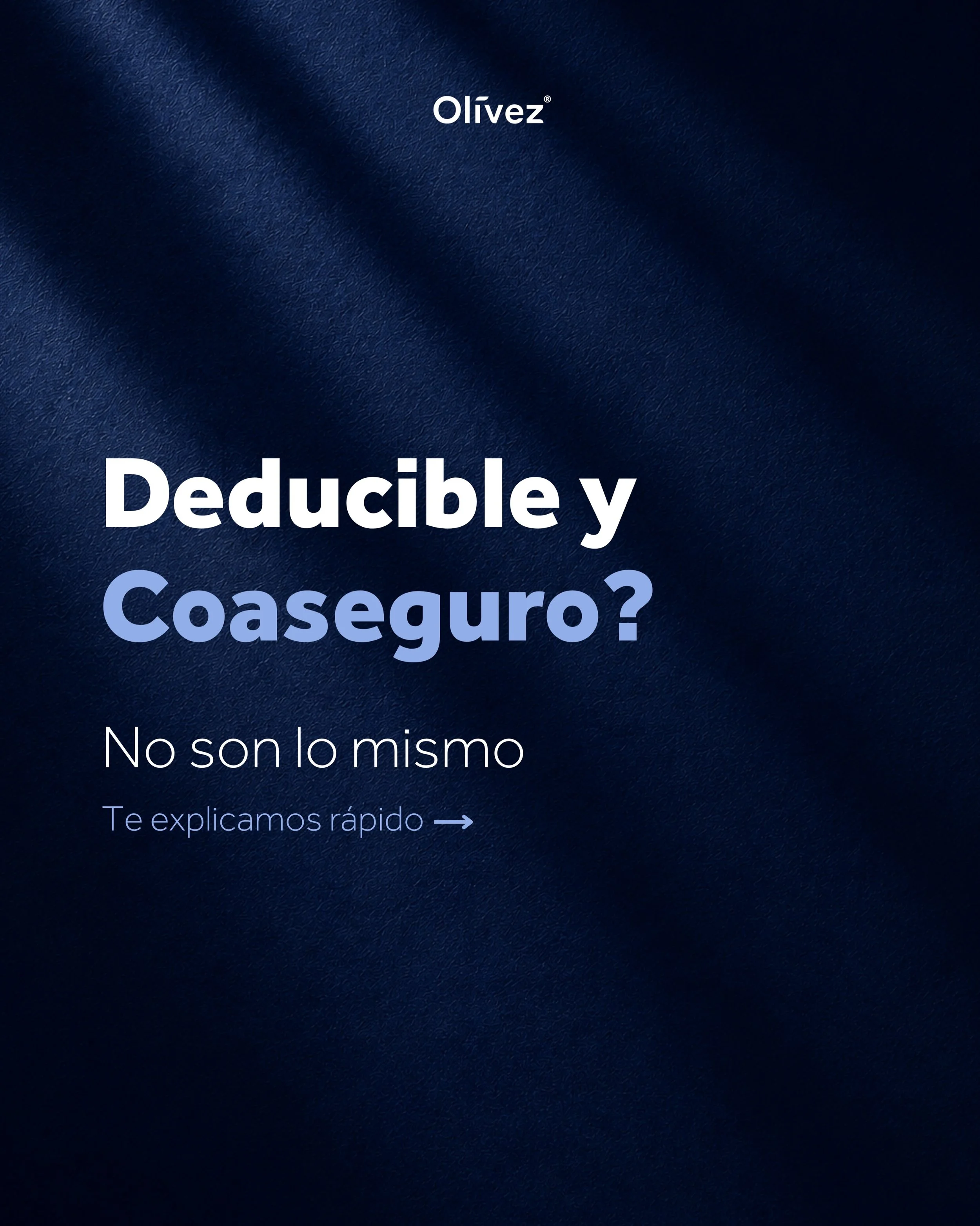 🧷 Tener seguro es importante. Entender c&oacute;mo funciona, tambi&eacute;n. 💙

Deducible y coaseguro son dos conceptos que suelen confundirse, pero conocer la diferencia puede ayudarte a usar tu p&oacute;liza con mayor tranquilidad y claridad.

De