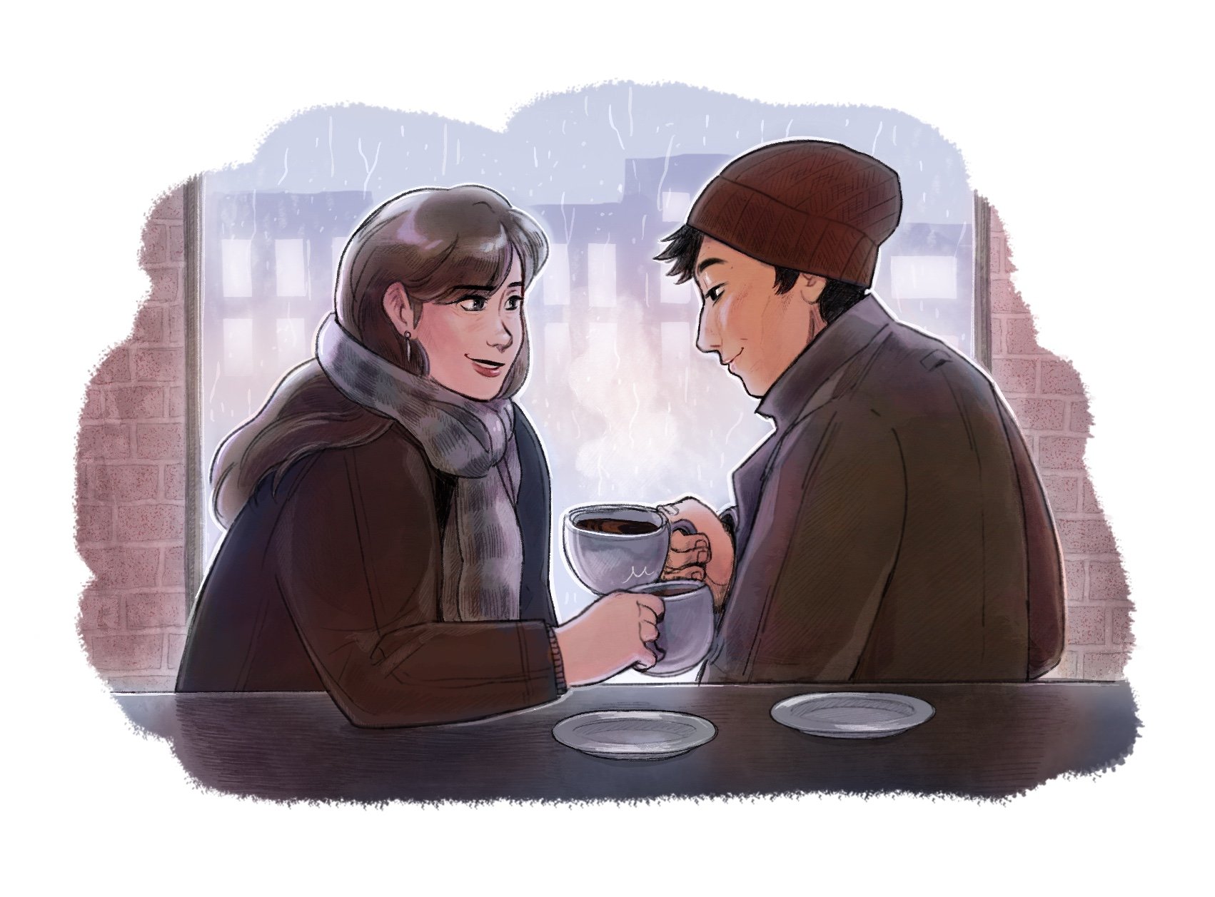  Drawn in Procreate for the iPad. Winter 2026. 