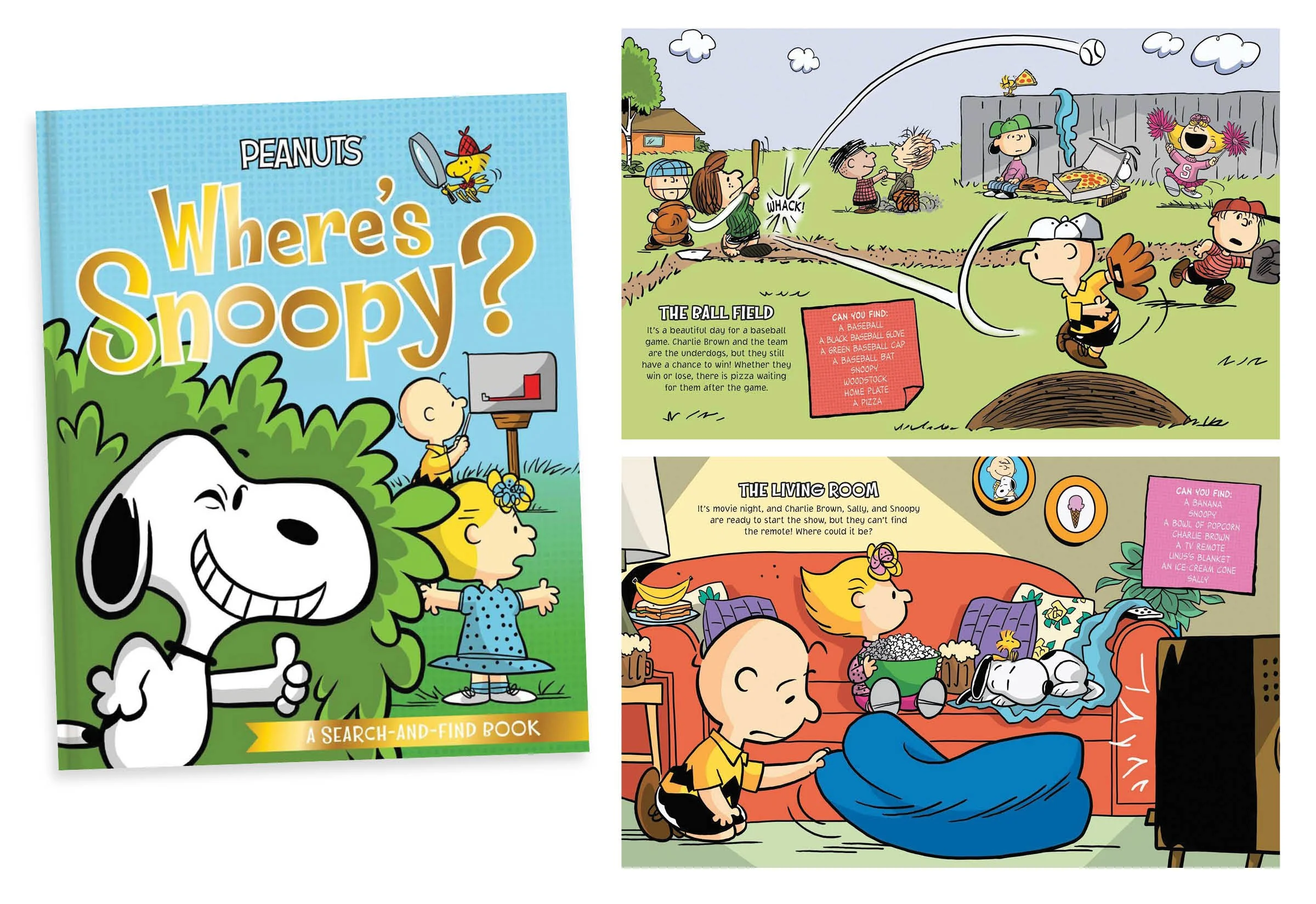 "Where's Snoopy?" A Search and Find Book