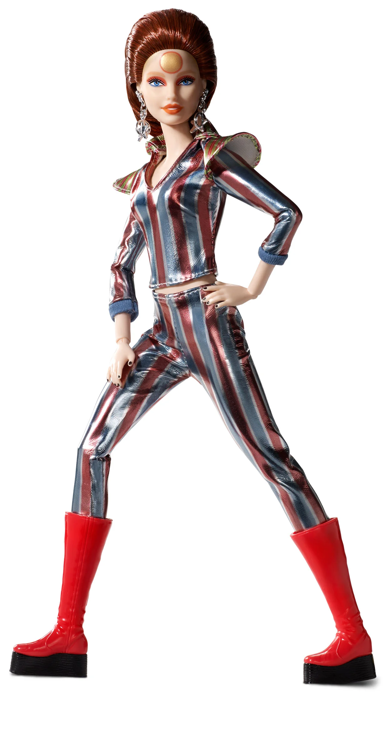 DAVID BOWIE BARBIE UNVEILED JULY 11, 2019 In celebration of the 50th anniversary of “Space Oddity” Barbie is breaking boundaries in Ziggy Stardust attire. Full story: billboard.com