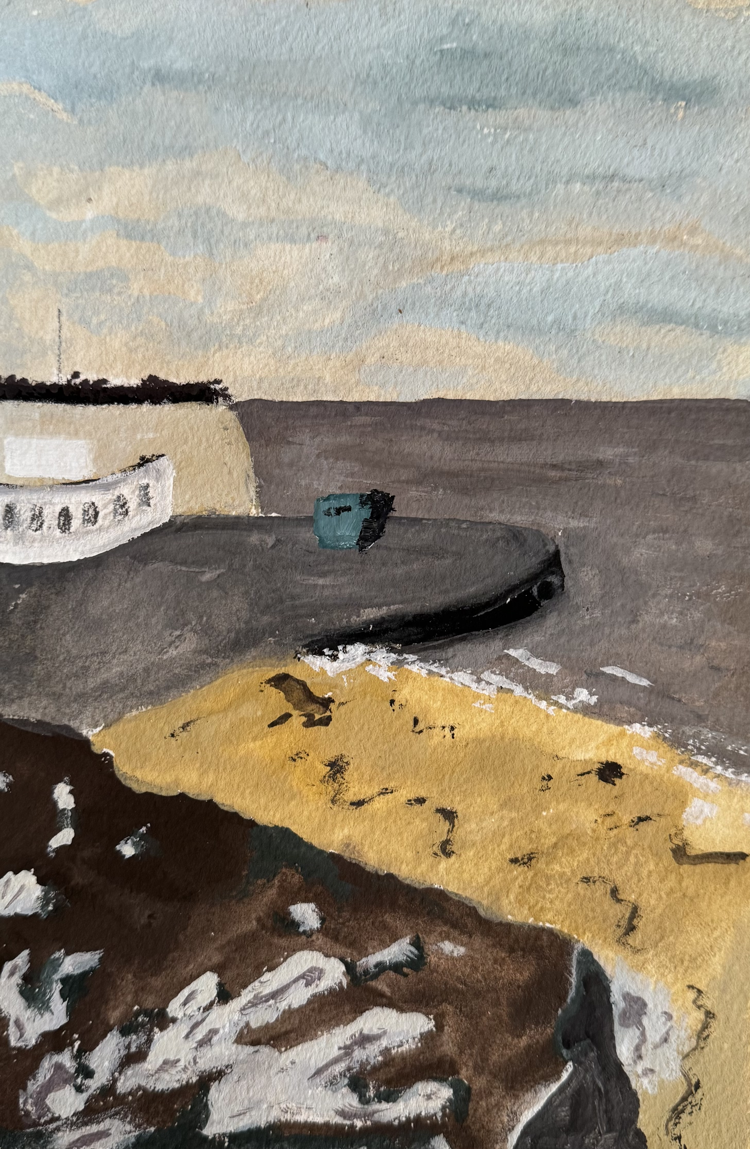 South Thanet 

Gouache on paper 2025 