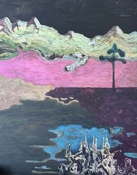 Hjortronlandet - Oil and Acrylic on panel 2026
40x50 cm  