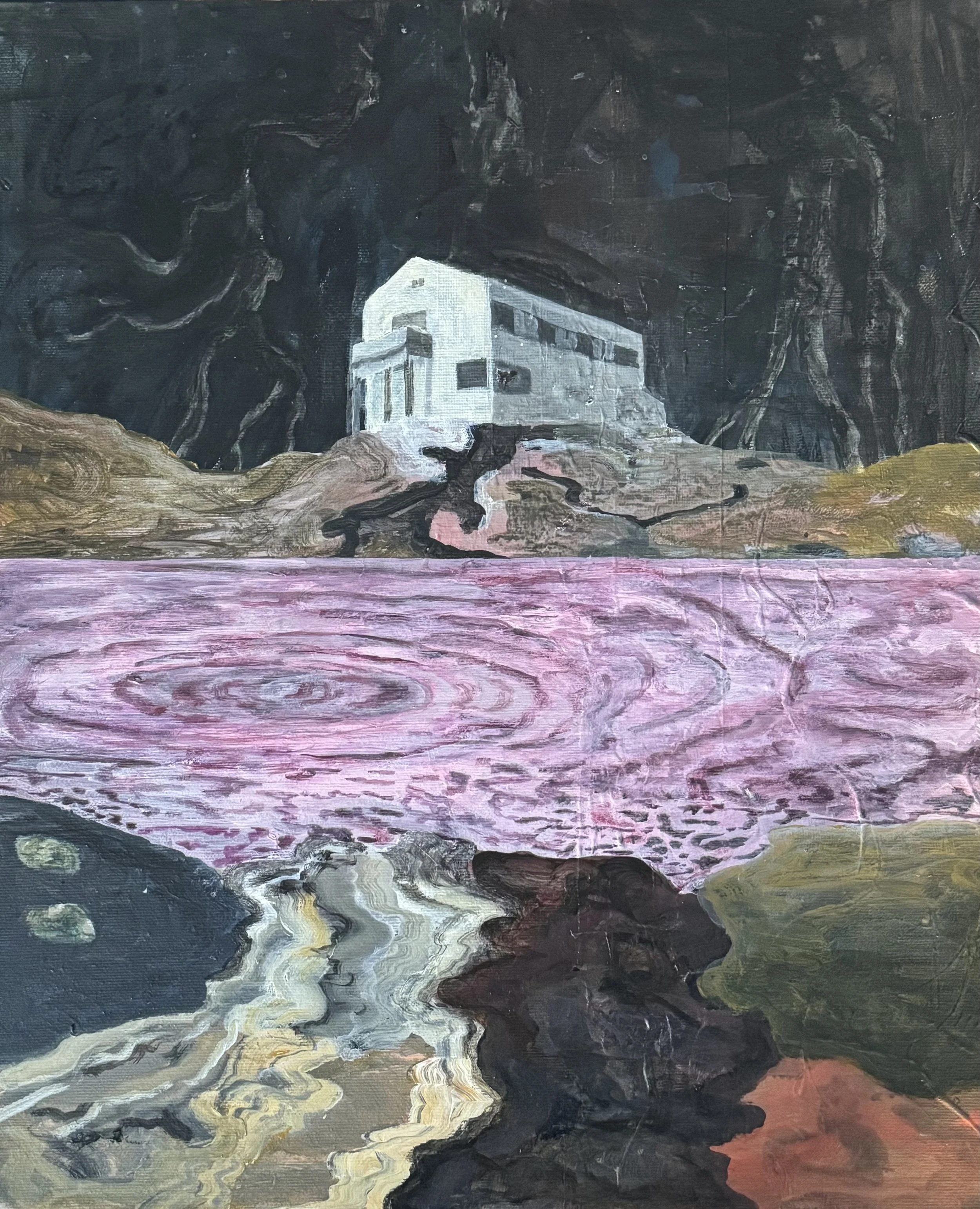 Ricklundgården 

Acrylic on canvas 2025 