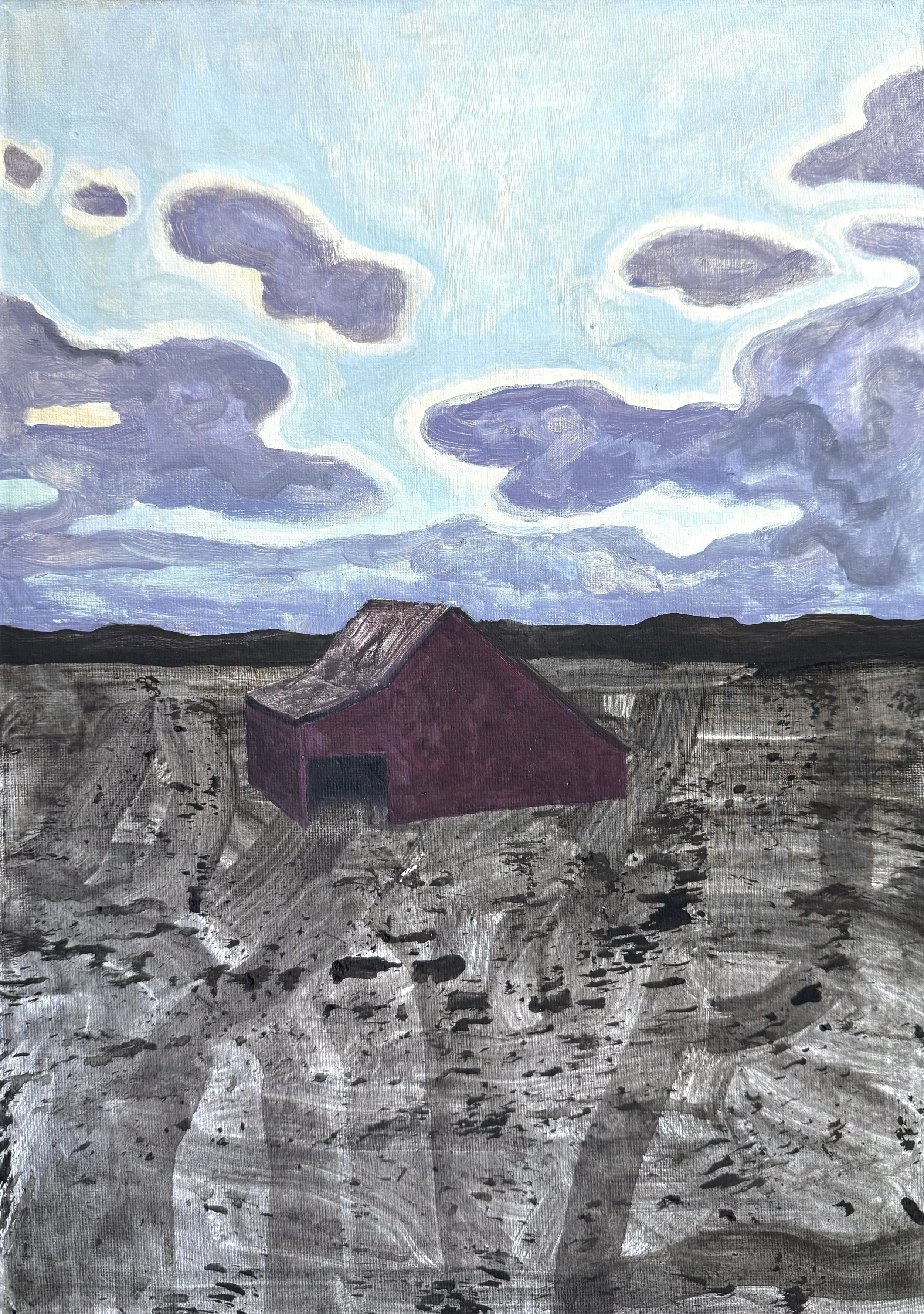 The Parking 

acrylic on canvas 2026 

30x40cm 