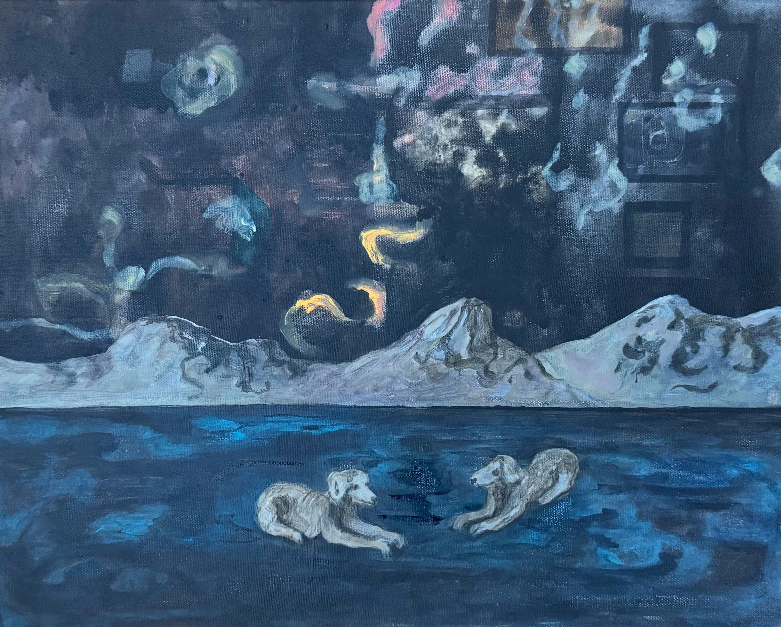 Waiting for the Great Leap forward
30x40cm