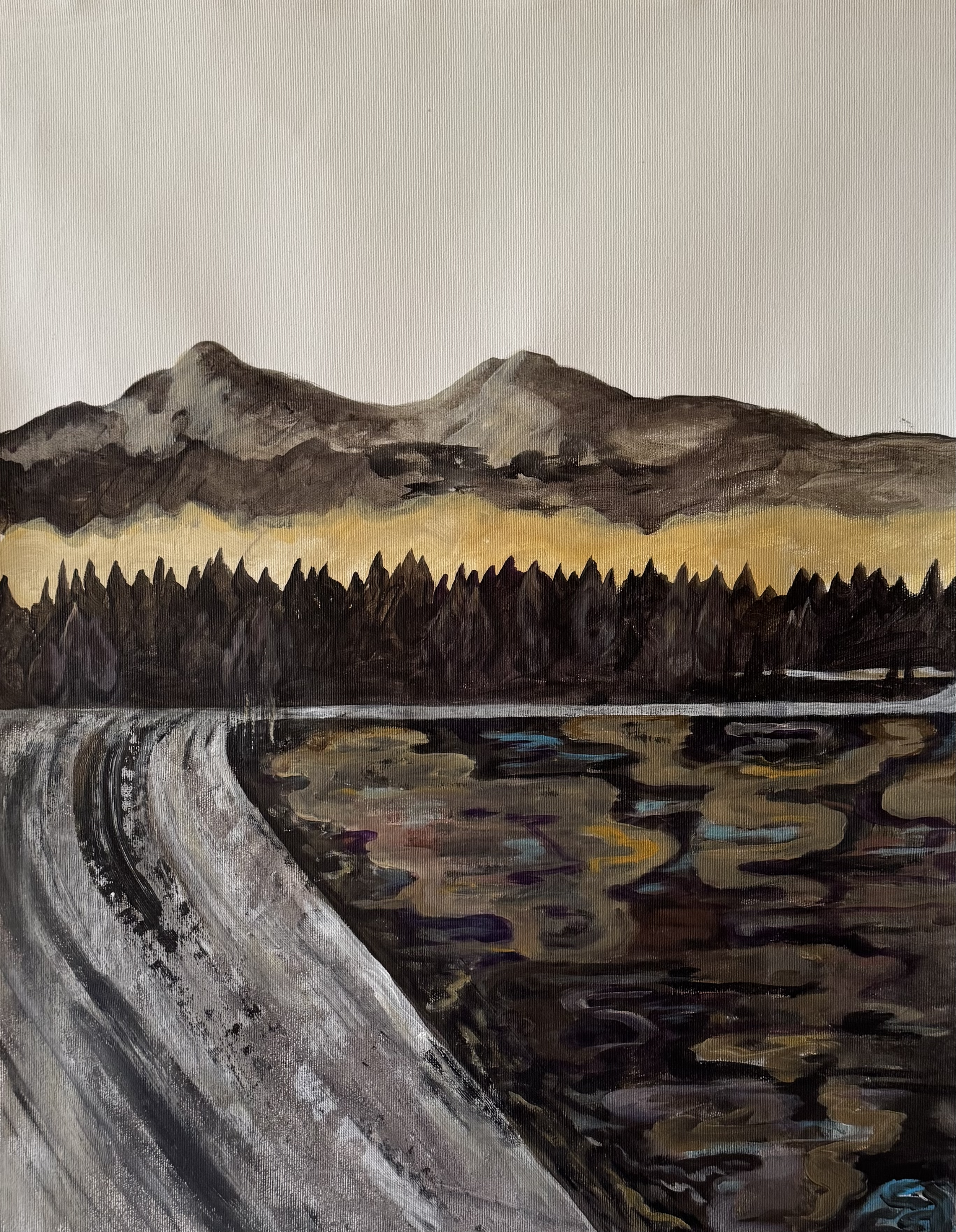 the dirt road
acrylic on canvas 2025
67x79cm