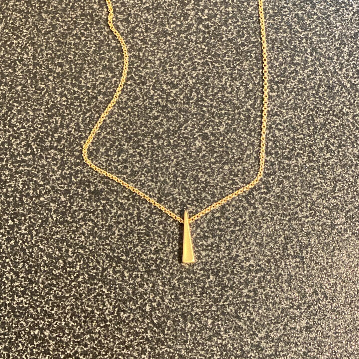 A lil&rsquo; necklace from @stowaway.jewelry $20