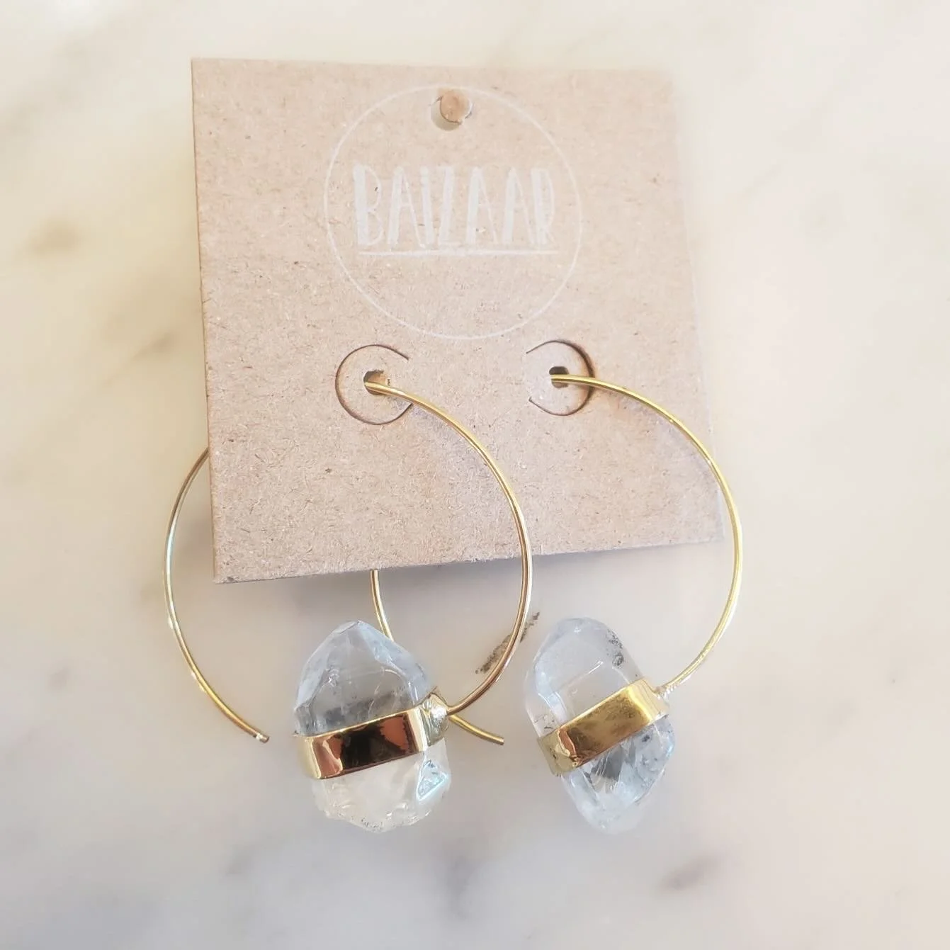 New earrings in stock.