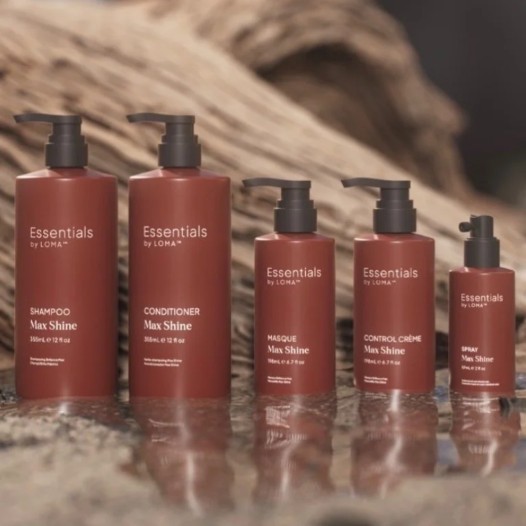 In stock now! Loma Essentials. Shine and health.