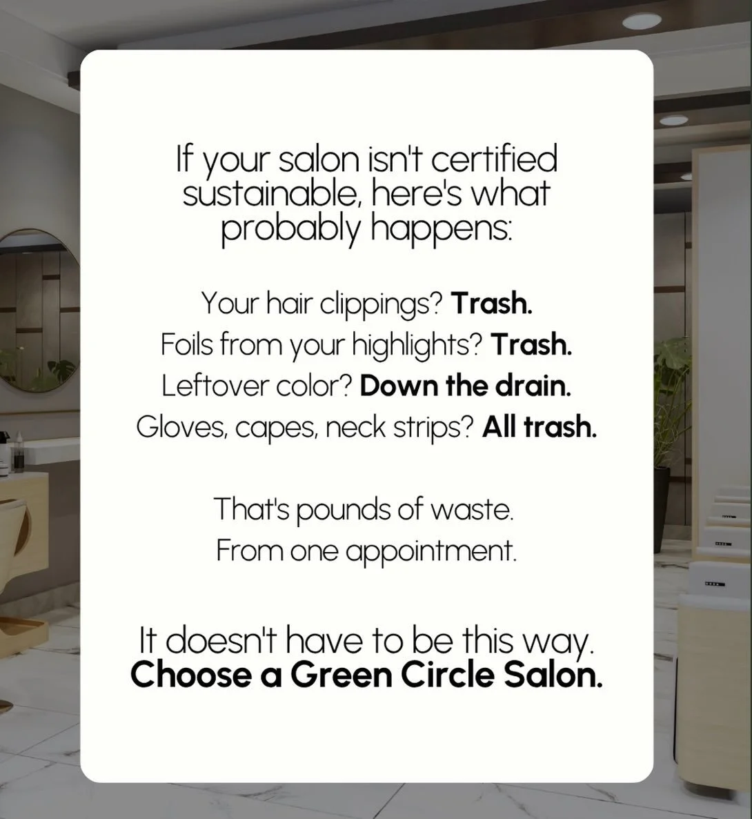 Glad to be a part of Green Corcle today and every day!