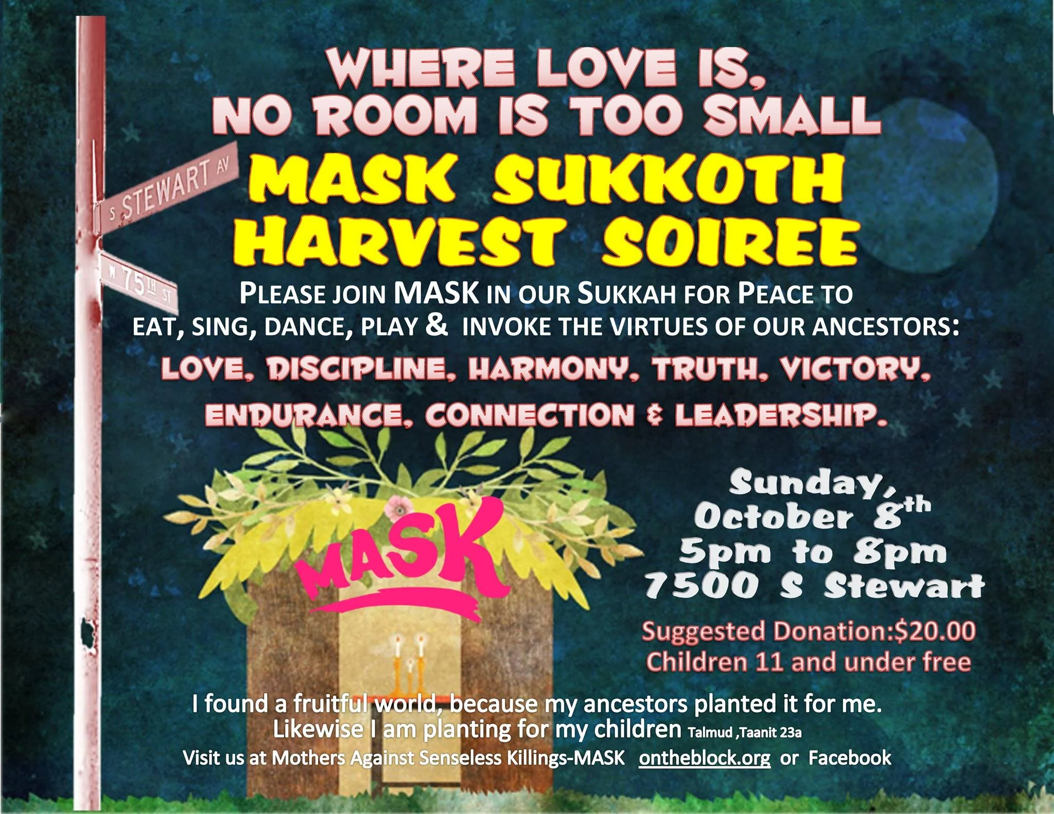 Sukkoth Harvest Soiree