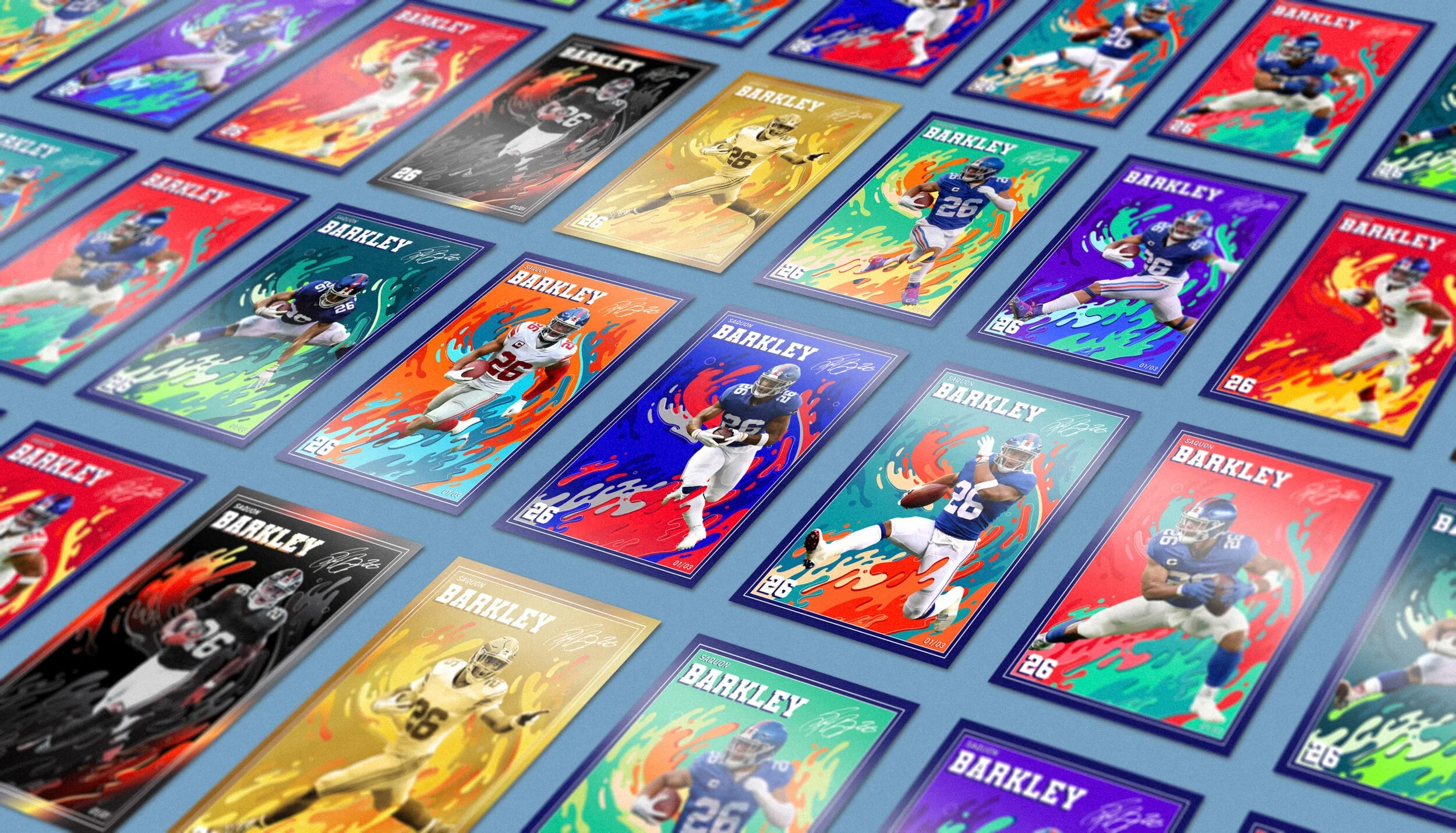 Official Saquon Barkley NFTs