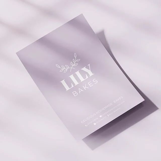We also created a flyer to promote @lily.bakes - these will be posted through peoples doors locally and consist of all the delicious flavours your can order 🌸

#design #designer #designing #freelance #freelancer #graphic #graphics #graphicdesign #gr
