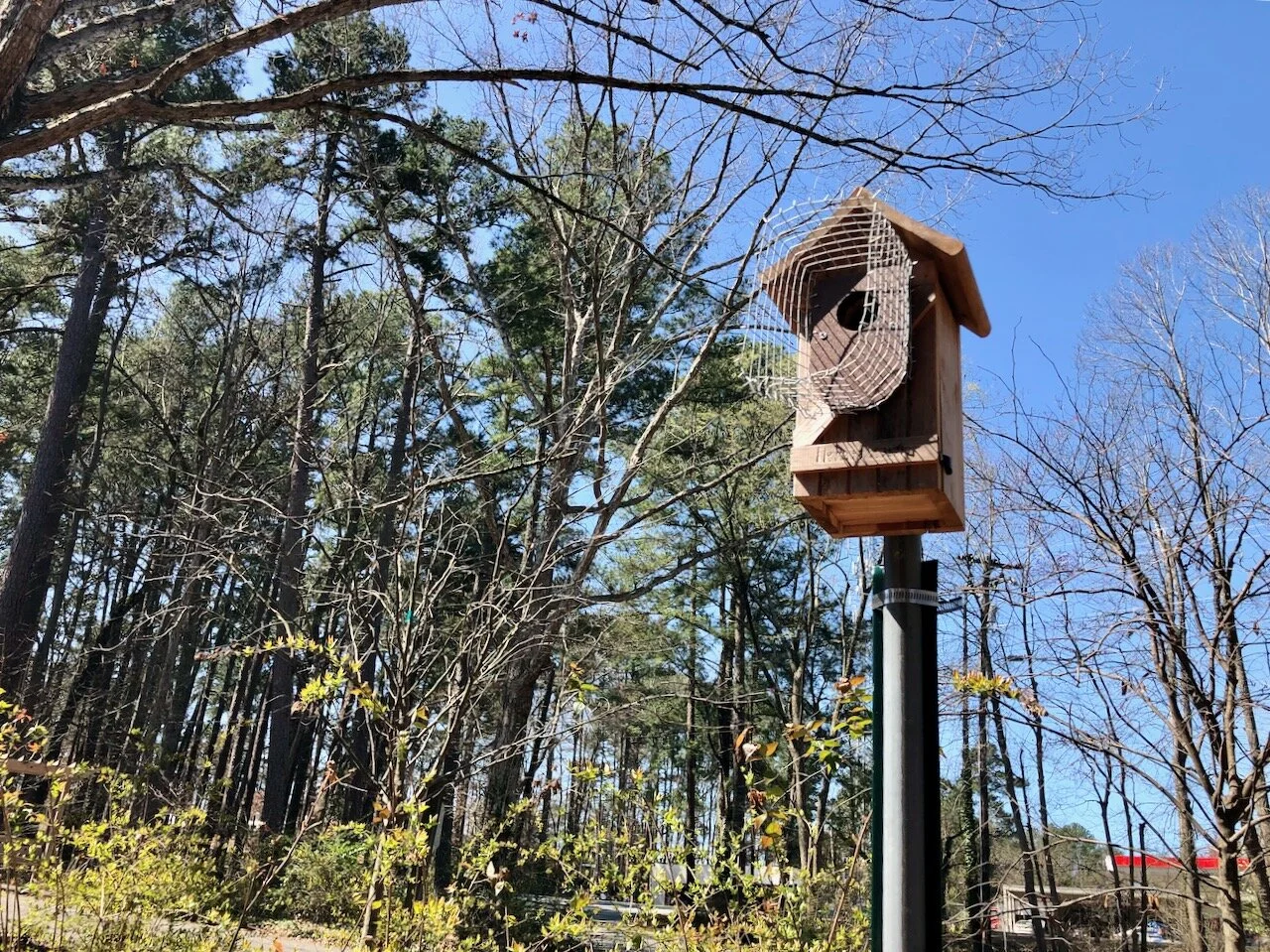 Bluebird house!