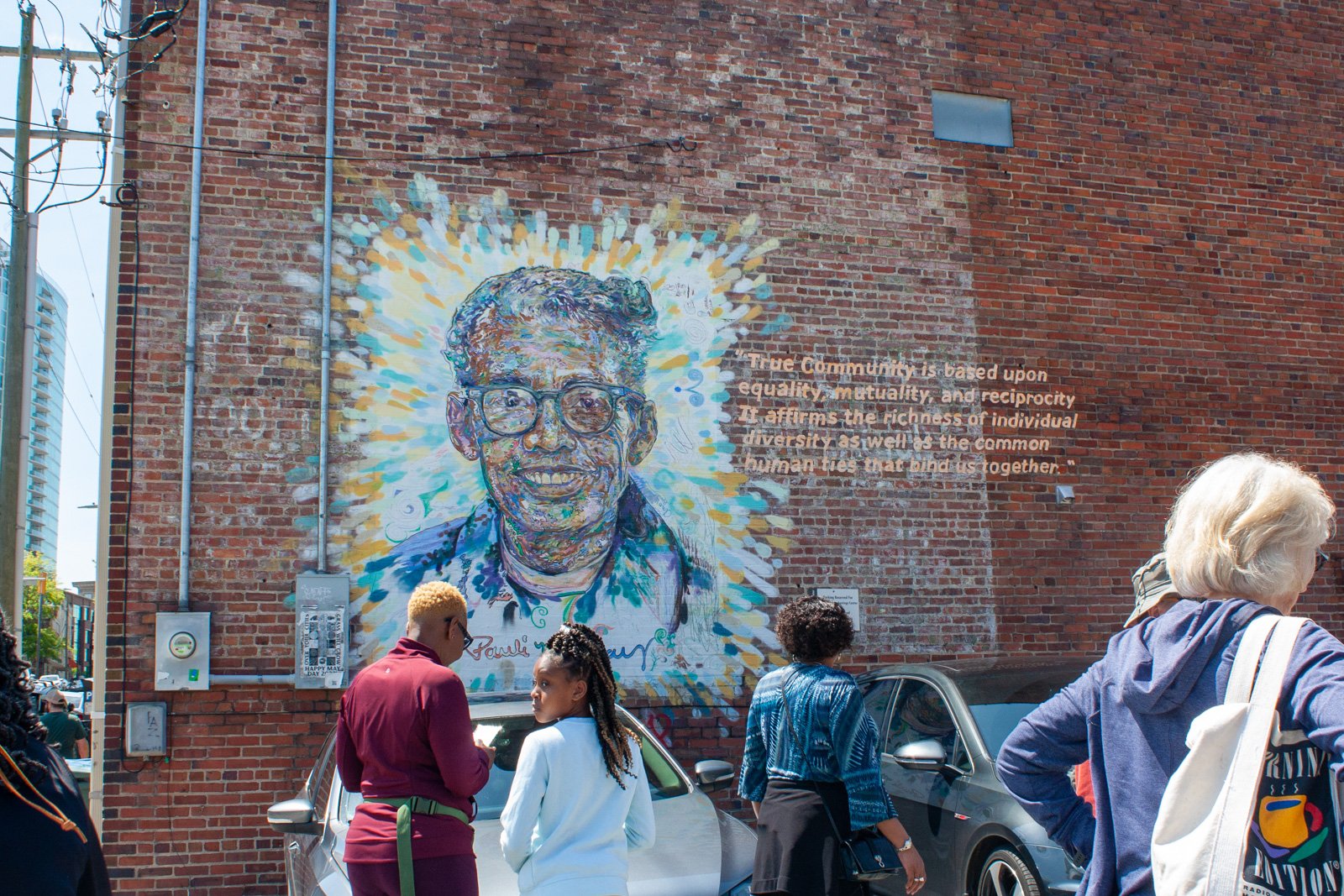 Pauli Murray Mural