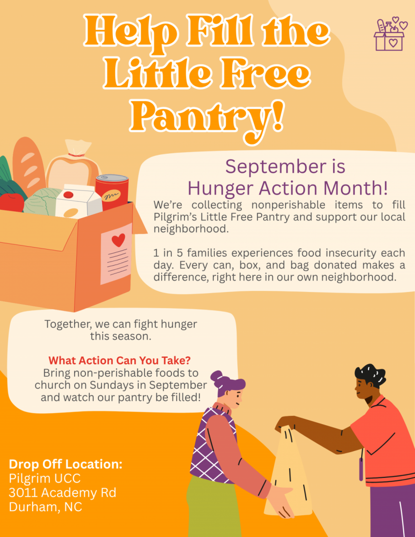 Help Fill the Little Free Pantry