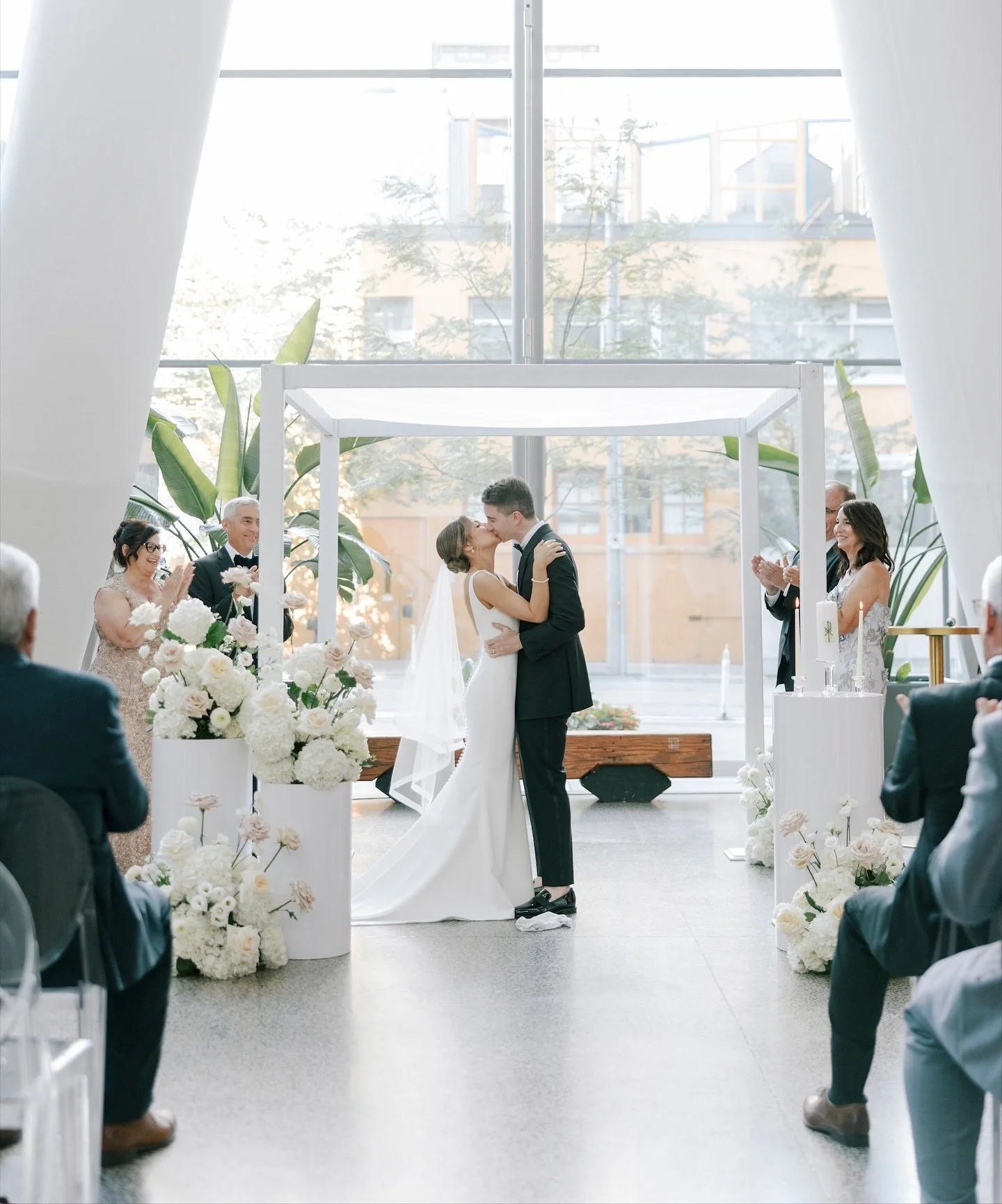 A moment frozen in time 🤍 Congratulations to our stunning bride @sarahdonof , glowing in her Justin Alexander gown as she said &ldquo;I do&rdquo; under the softest light and surrounded by love. ✨
Captured beautifully by @loriwaltenburyphoto 📸
#wedd