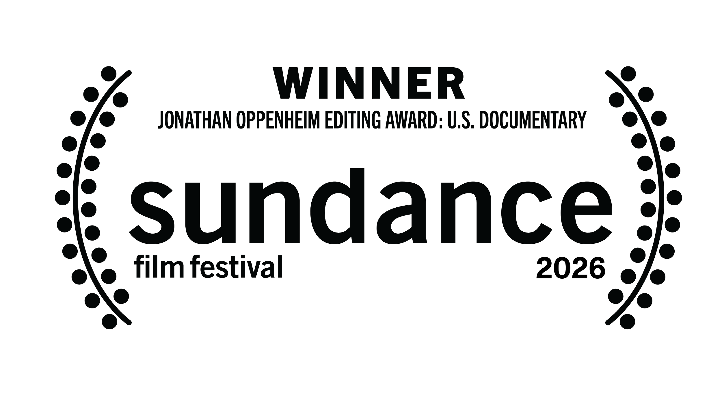 2026 Laurels_Winner_Jonathan Oppenheim Editing Award_U.S. Documentary (black).png