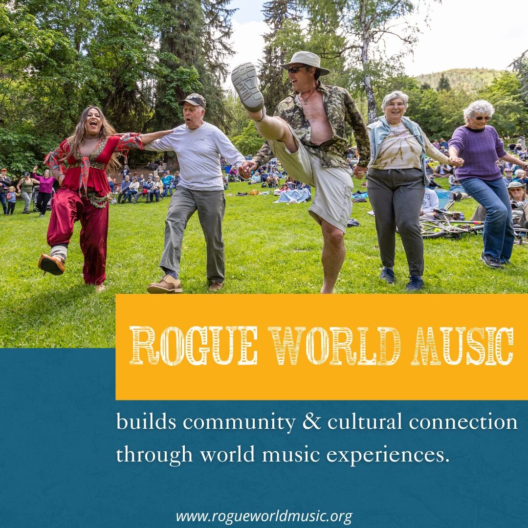 Learn more: www.rogueworldmusic.org ❤

#rogueworldmusic #rogueworldmusicfestival #nonprofit #oregon #livemusic #worldmusic #ashlandoregon #talentoregon #medfordoregon #phoenixoregon #southernoregon #pacificnorthwest #musicfestival #musicforkids #inst