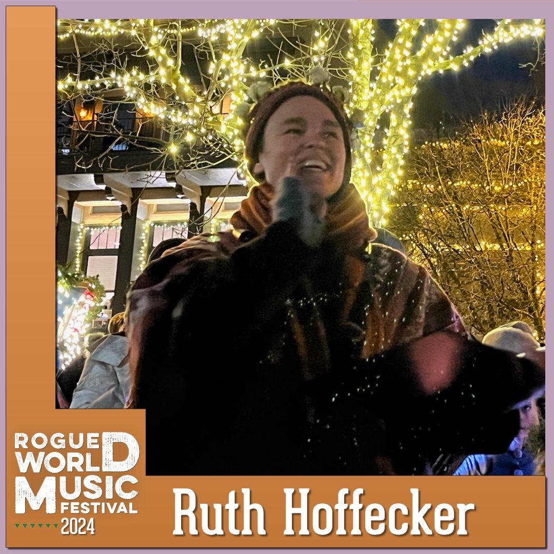 So excited to welcome Ruth Hoffecker of Ashland School of Uncovering the Voice to  the 2024 Rogue World Music Festival! Ruth is an incredible teacher of music traditions from throughout Europe. She is leading our inaugural RWMF SongWeavers Circle on 