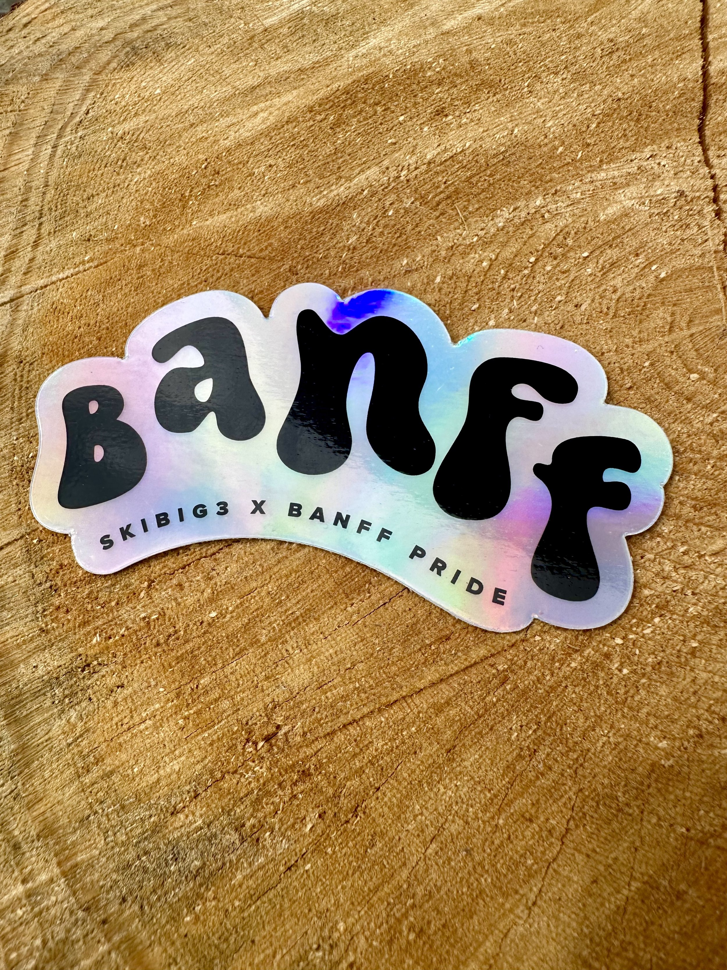 Banff Pride x SkiBig3 Sticker