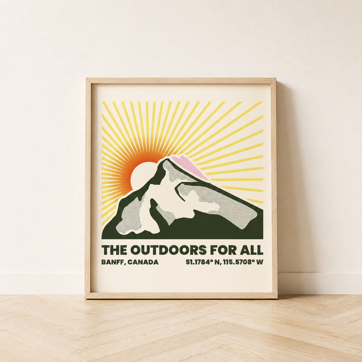 Rundle Rising: Outdoor Club - Art Print