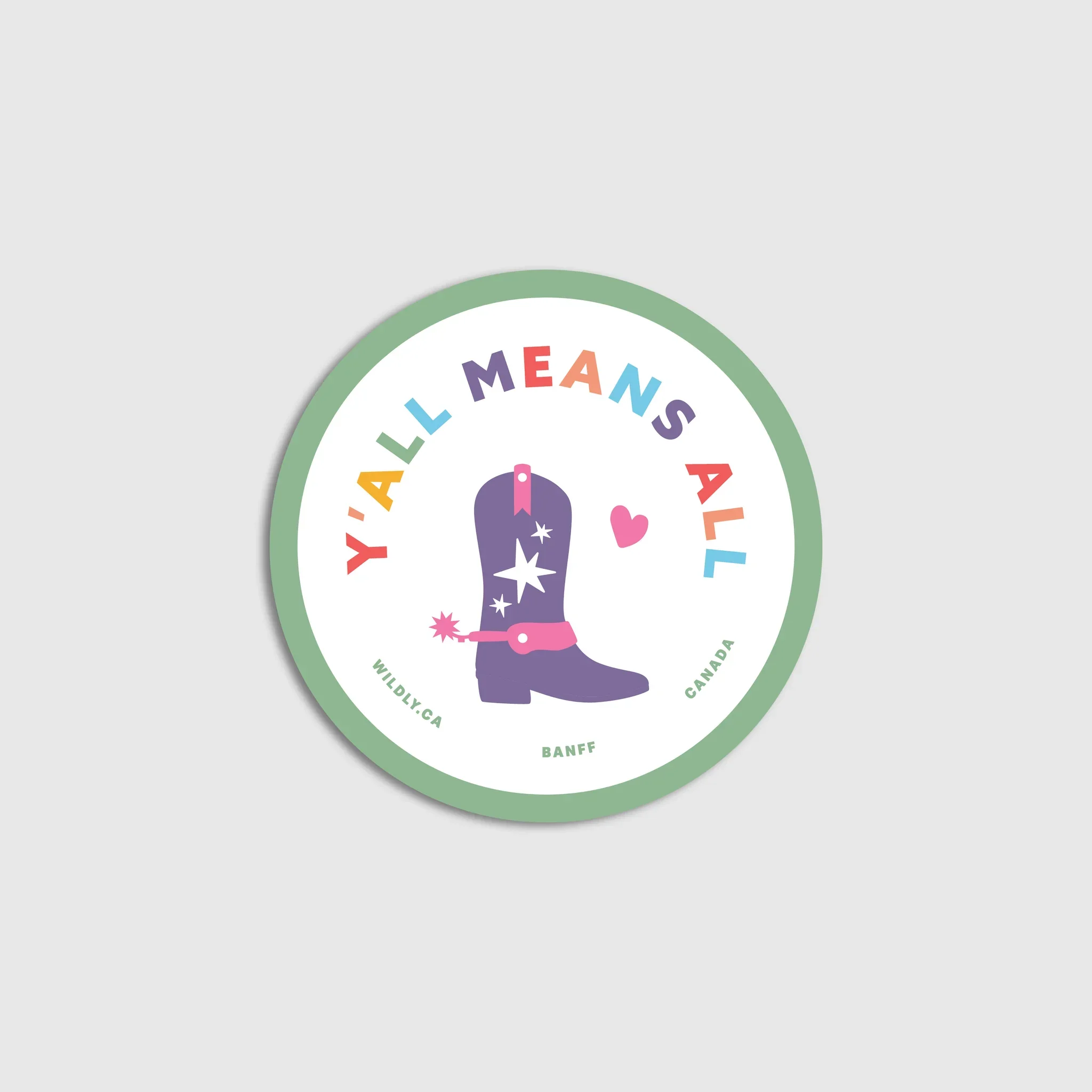 Ya'll Means All - Sticker