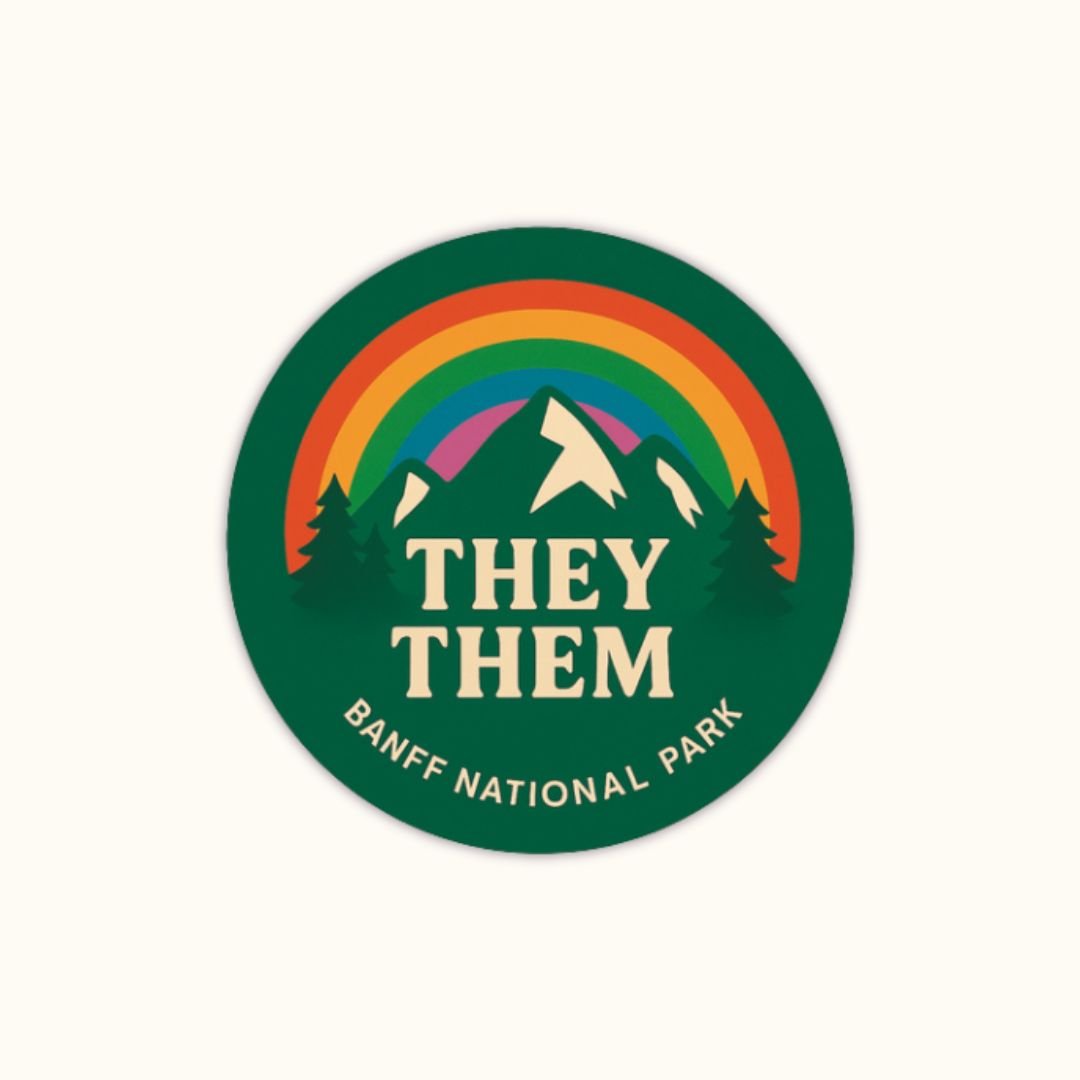 They / Them Pronoun Button