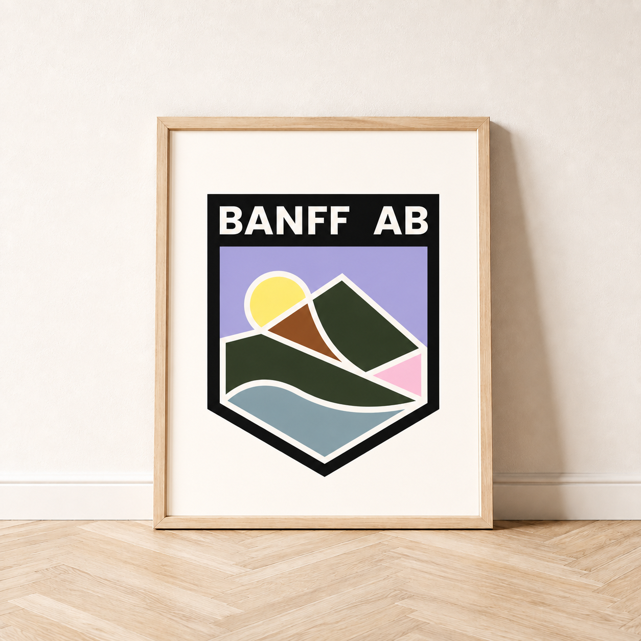 Banff Crest - Art Print