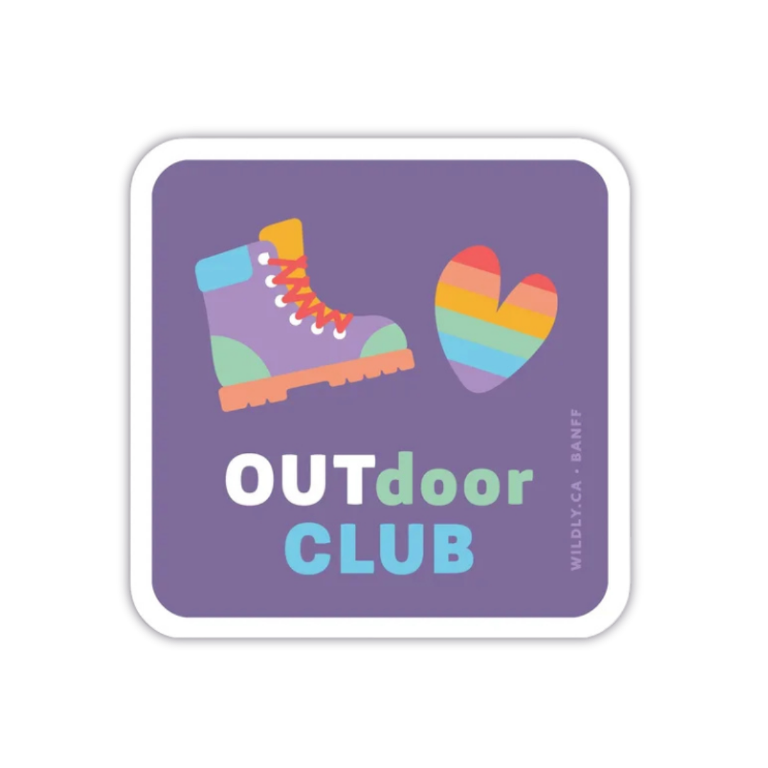 OUTdoor Club - Sticker