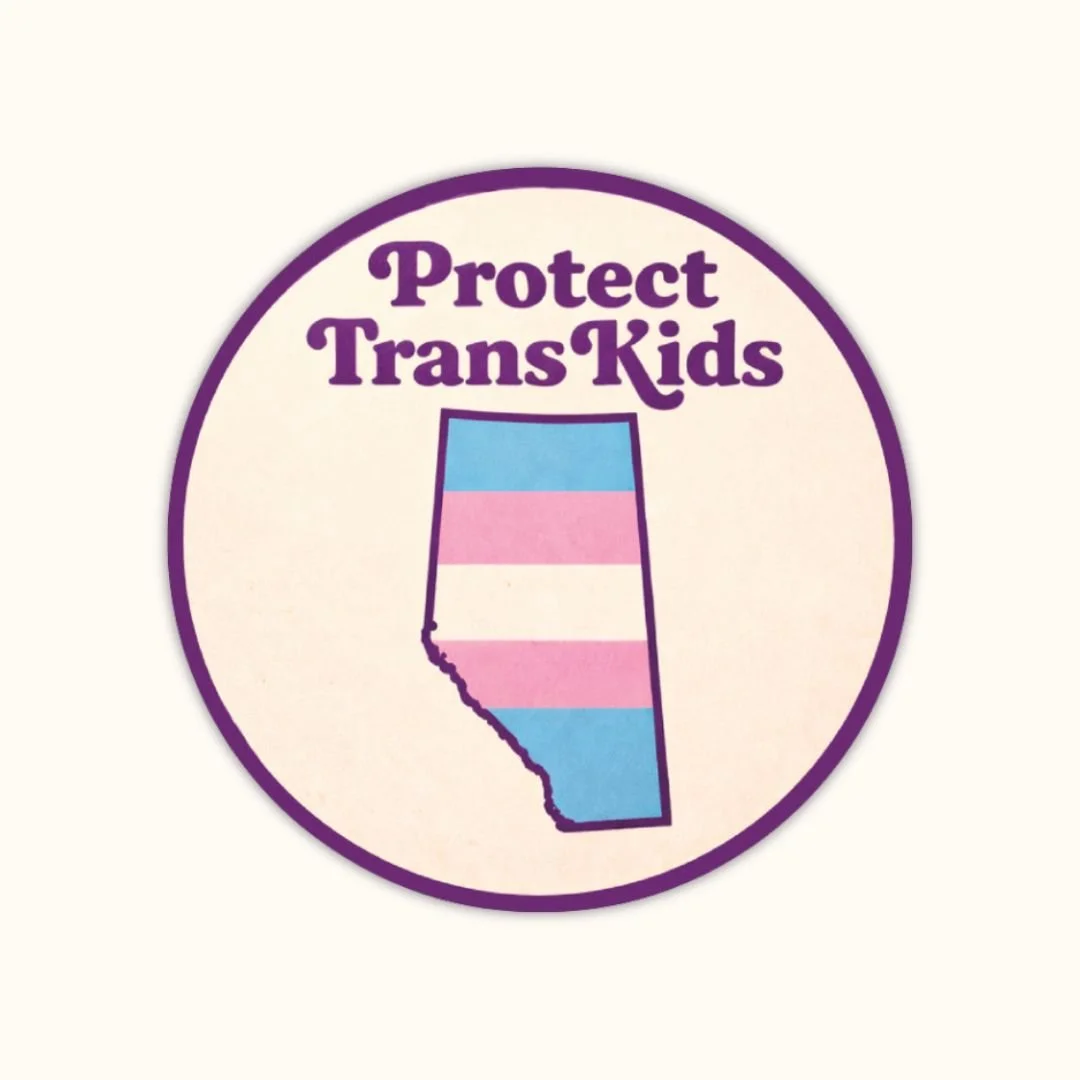 Protect Trans Kids AB - Button