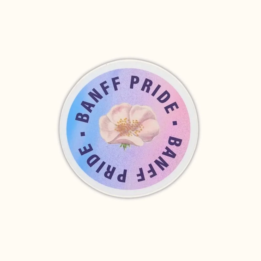 Banff Pride - Wild Rose - Sticker