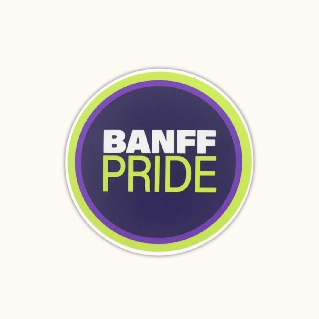 Banff Pride - Green Sticker