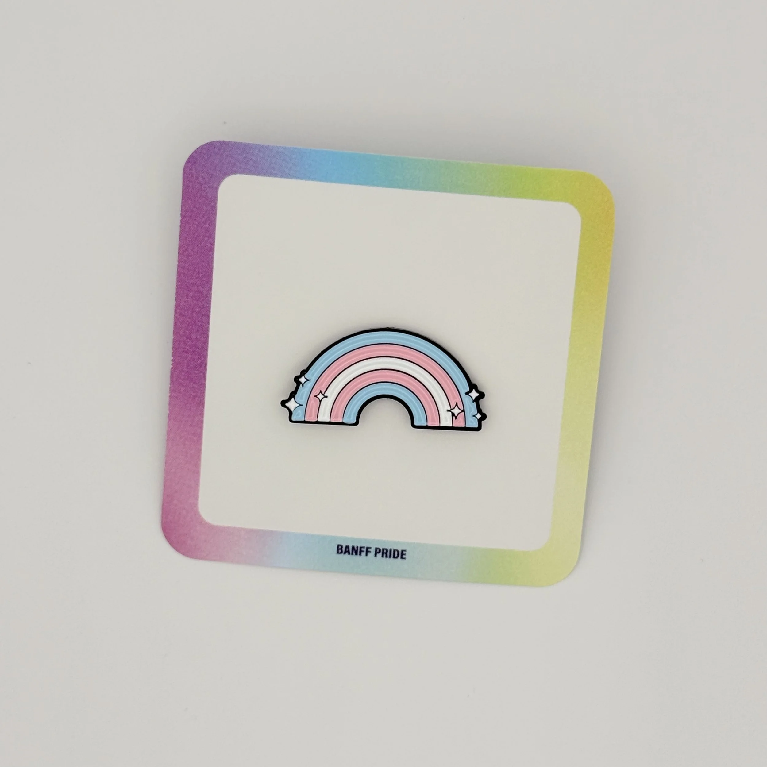 Trans Rainbow - Enamel Pin