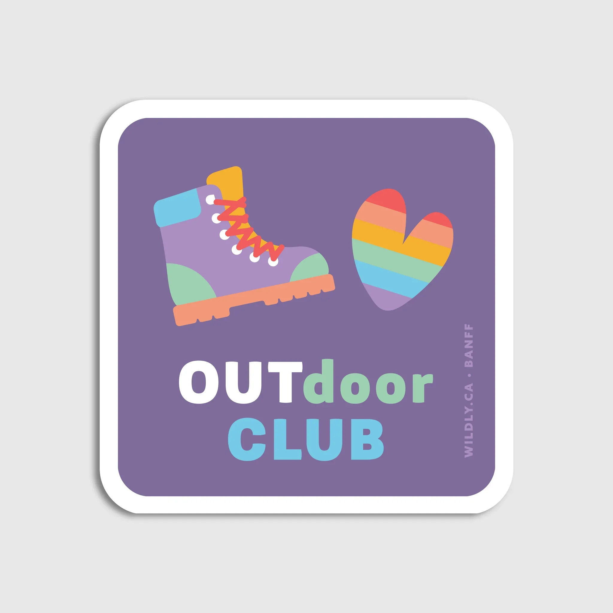 OUTdoor Club - Sticker