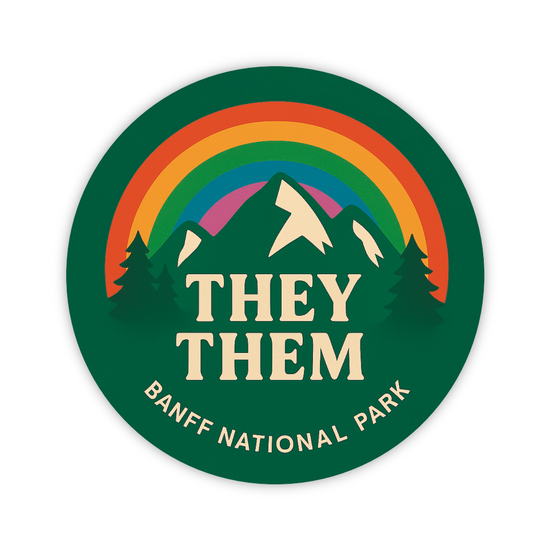 They / Them Pronoun Button