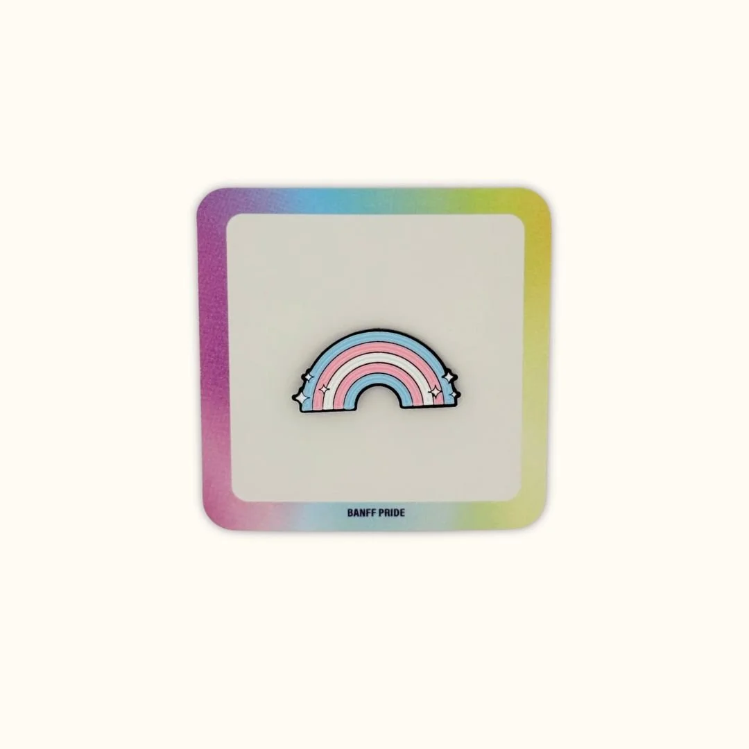 Trans Rainbow - Enamel Pin
