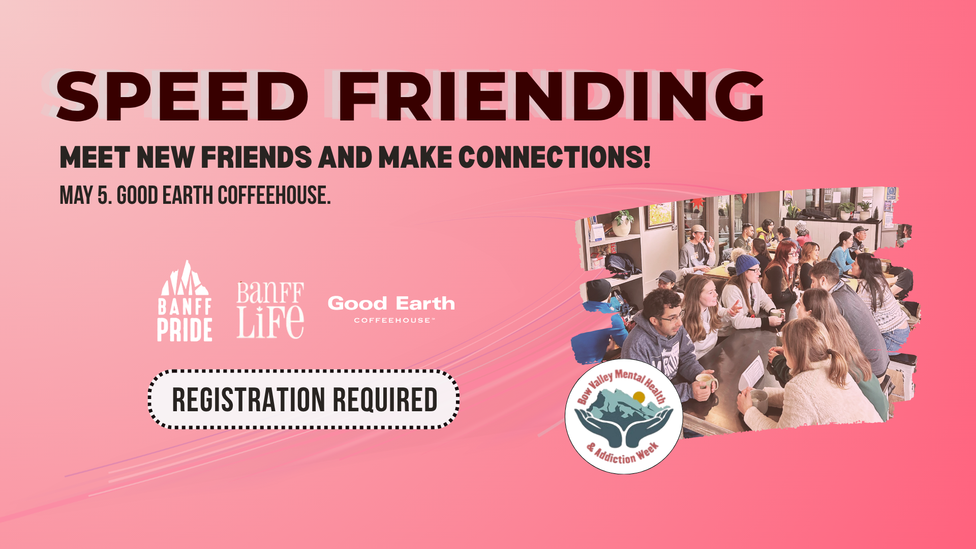 Speed Friending | Free Community Event | Banff Pride — Banff Pride