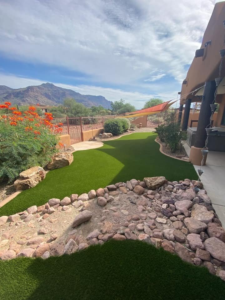 How do you maintain your artificial turf? 