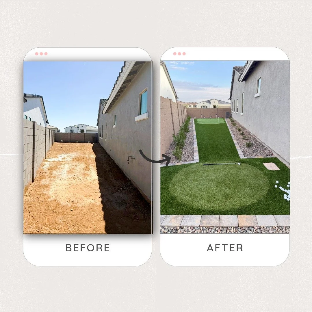 golf at home chipping putting san tan valley florence arizona chandler no maintenance zero proof