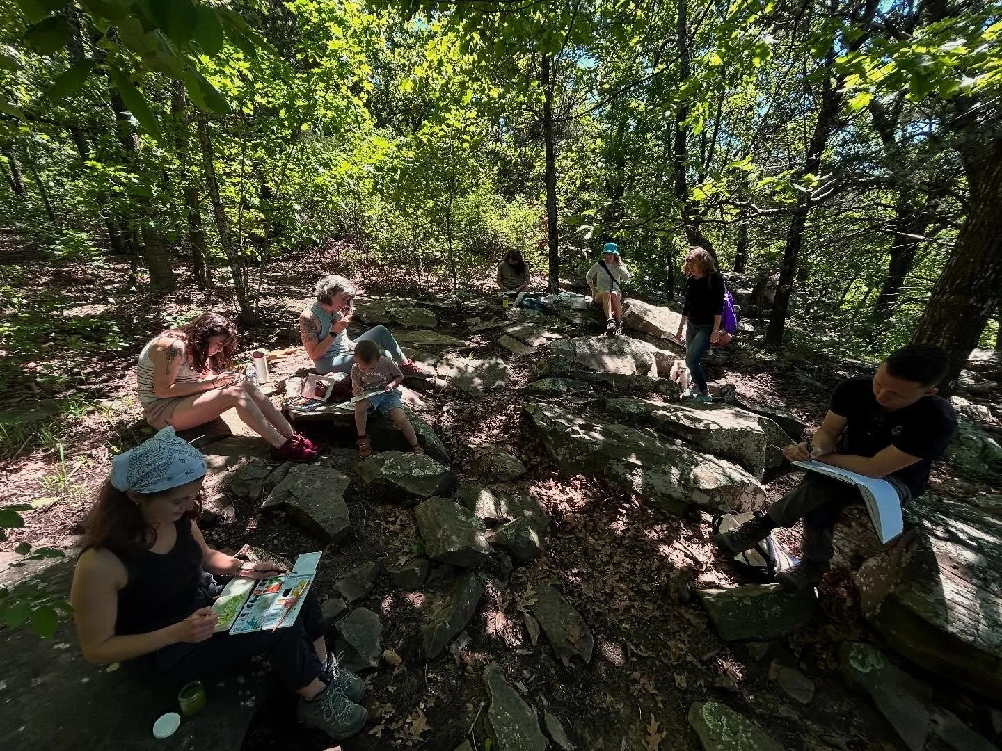 Art Hike THIS Sunday 8/3 @ 9:30AM! 

We will hike to the viewpoint on the Frank Trail where hikers will be invited to pick out a tree that interests them, I will then give a brief tutorial on how to draw a tree. 🌳 It is optional to participate in th